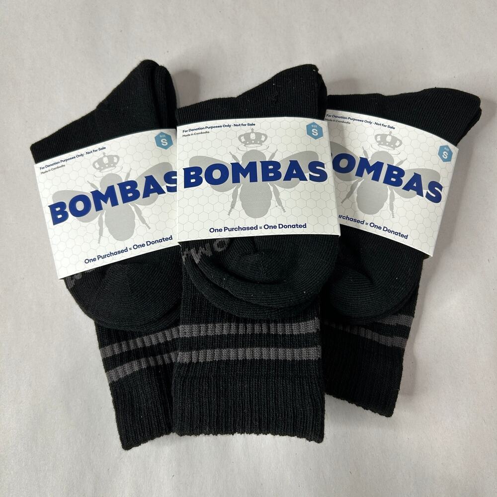 Bombas Half Calf Socks Small NWT 3 Pair Bundle
